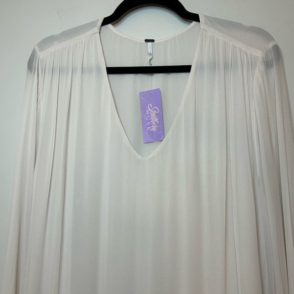 Young Fabulous & Broke Elisa Sea Salt Maxi Size L *New with Tags* - Picture 5 of 12